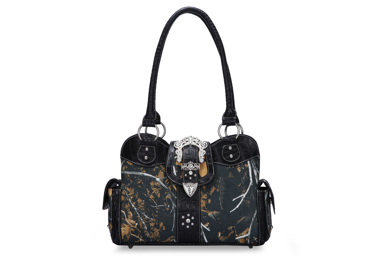 Licensed Moon Shine Handbag VMS1 Outshine - Camo Western